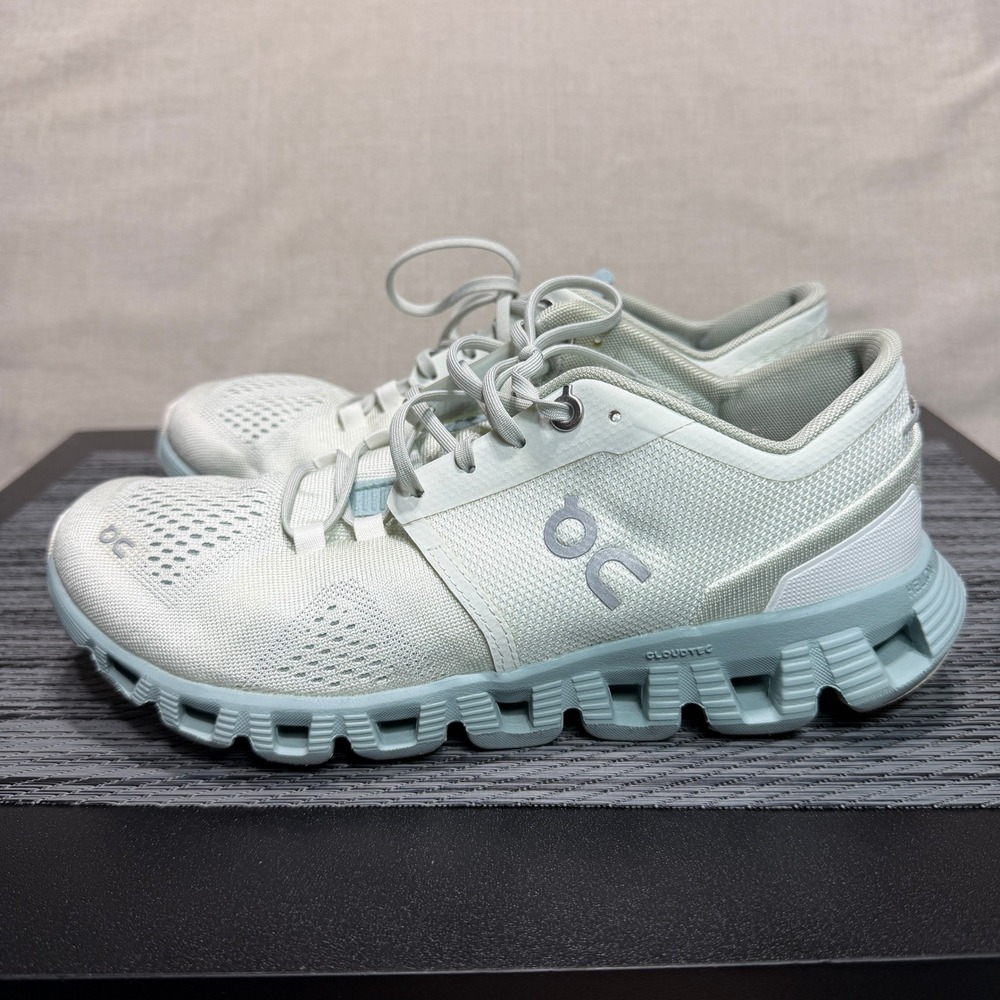 On Cloud X Running Shoes - Womens 7.5 - Gray Blue 41.99036 Running